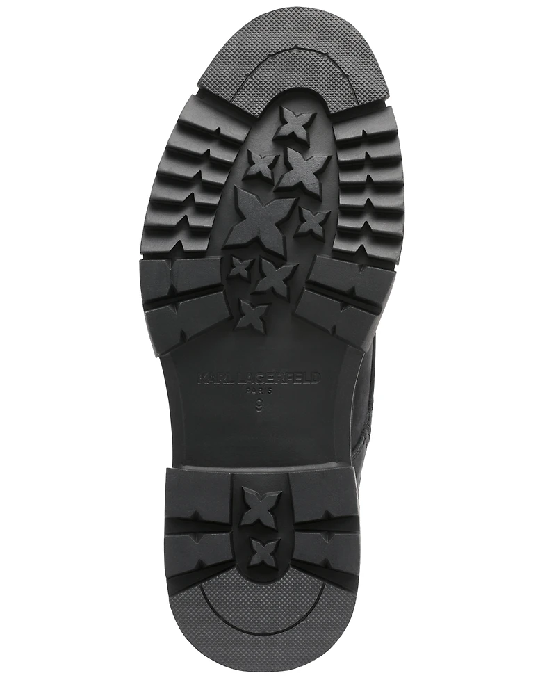 Karl Lagerfeld Paris Men's Round Toe Work Boots