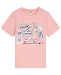 Scotch & Soda Girls 4-6X London Graphic T-Shirt