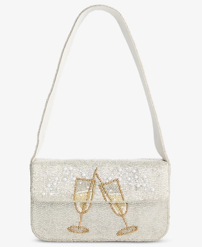 On 34th Hand Beaded Shoulder Bag