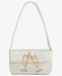 On 34th Hand Beaded Shoulder Bag