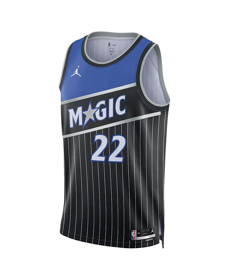 Jordan Men's and Women's Franz Wagner Black Orlando Magic Swingman Jersey