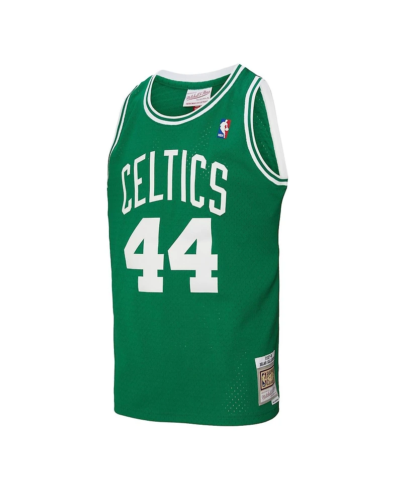 Mitchell & Ness Men's Brian Scalabrine Kelly Green Boston Celtics 2007/08 Hardwood Classics Swingman Jersey