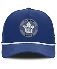 Fanatics Men's Blue Toronto Maple Leaf's Authentic Pro Rink Adjustable Hat
