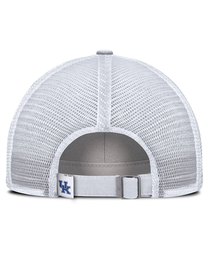 Nike Men's White Kentucky Wildcats Club Campus Trucker Adjustable Hat