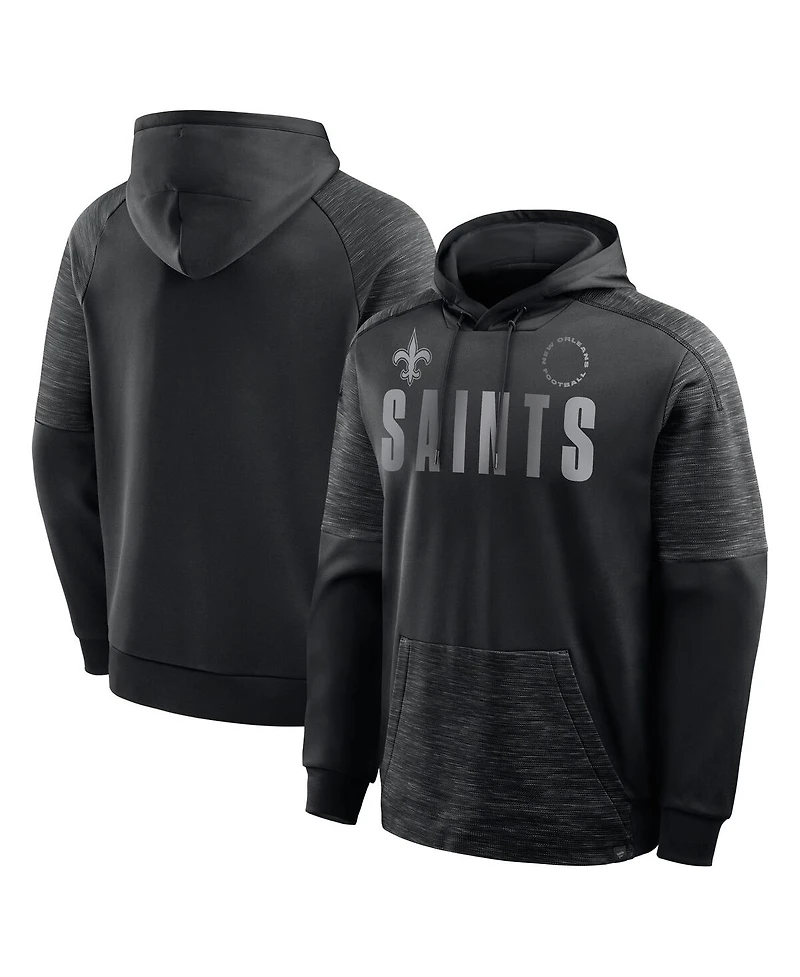 Fanatics Men's Black New Orleans Saints Chip Shot Pullover Hoodie