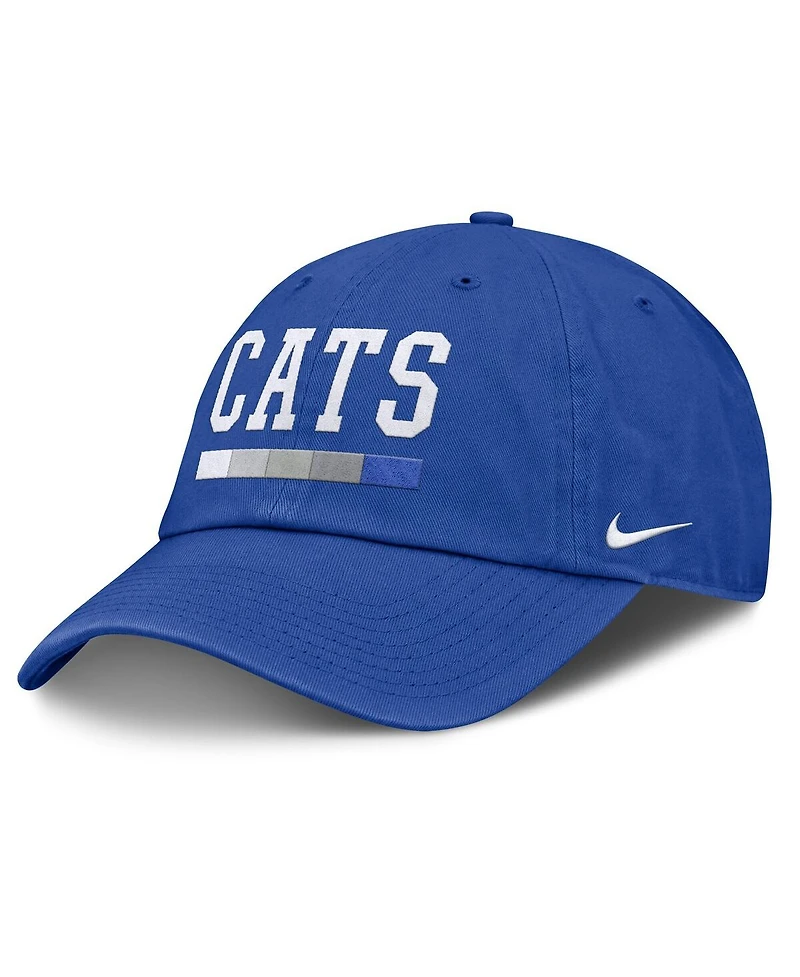 Nike Men's Royal Kentucky Wildcats Club Campus Adjustable Hat