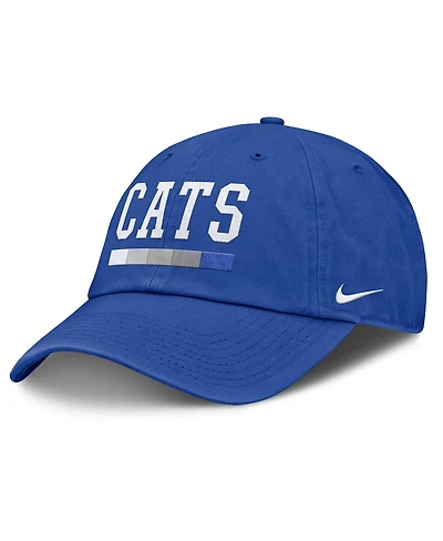 Nike Men's Royal Kentucky Wildcats Club Campus Adjustable Hat