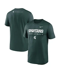 Nike Men's Michigan State Spartans 2025 Courtside Basketball Legend Dri-fit T-Shirt