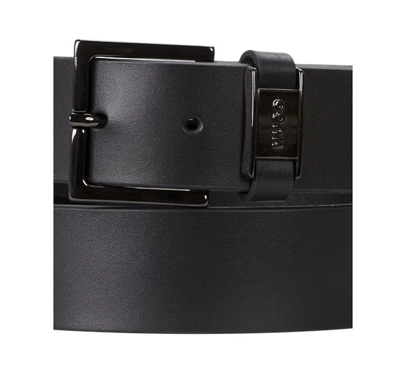 Hugo Men's Metal Buckle Dress Belt