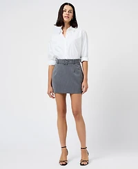 French Connection Women's Minka Pinstripe Mini Skirt