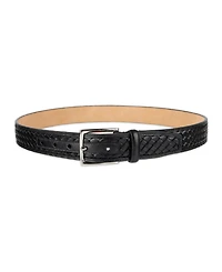 Cole Haan Men's Woven Inlay Leather Dress Belt