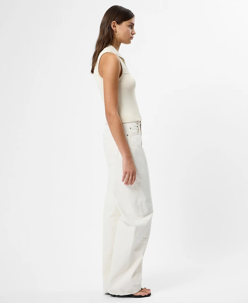 French Connection Women's Nellis Open Stripe Sweater Top