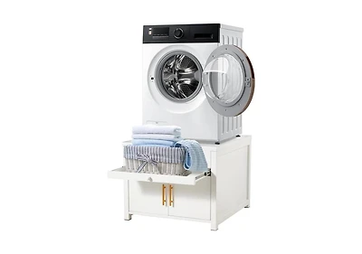 Aecojoy Laundry Pedestal, 700 Lbs Capacity Washer Dryer Pedestal, 29''29''23''H Washer and Dryer Stand