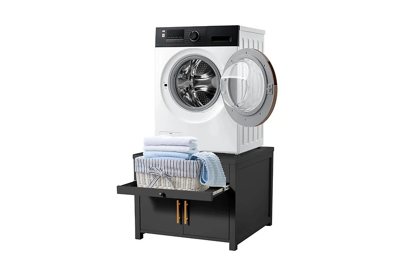 Aecojoy Laundry Pedestal, 700 Lbs Capacity Washer Dryer 29''29''23''H and Stand