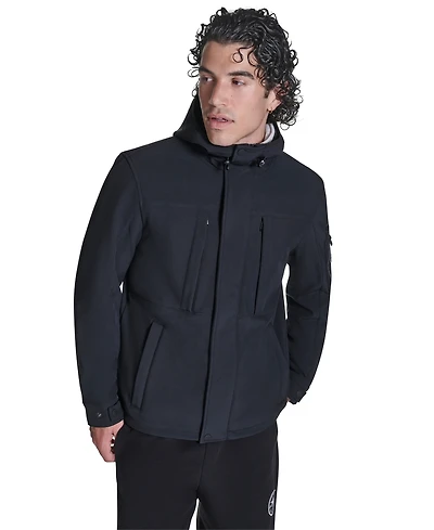 Converse Men's Hooded Long-Sleeve Jacket