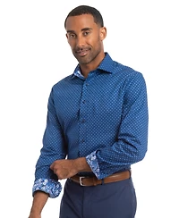 Nick Graham Men's Quad Circles Modern Fit Shirt