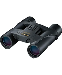 Nikon 10x25 Aculon A30 Weather Resistant Roof Prism Binocular with 5.0 Degree Angle of View, Black