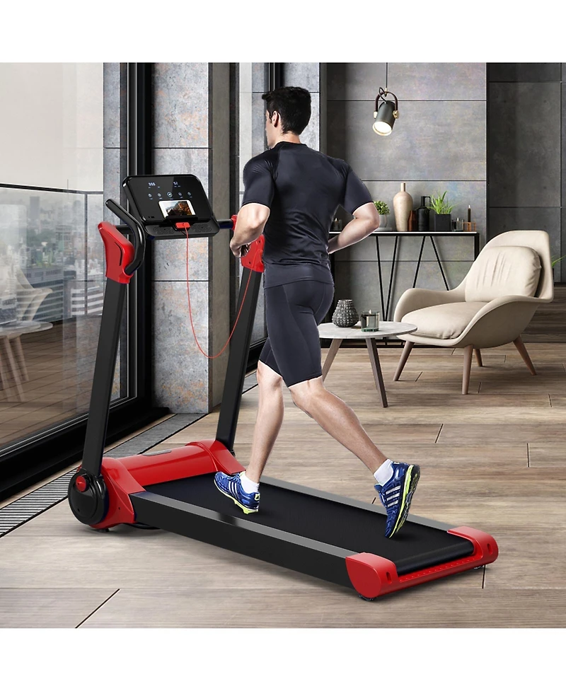 Skonyon 2.25 Hp Electric Motorized Folding Running Treadmill Machine with Led Display