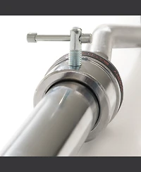 Sunny Health & Fitness 47” Olympic Ez Curl Bar