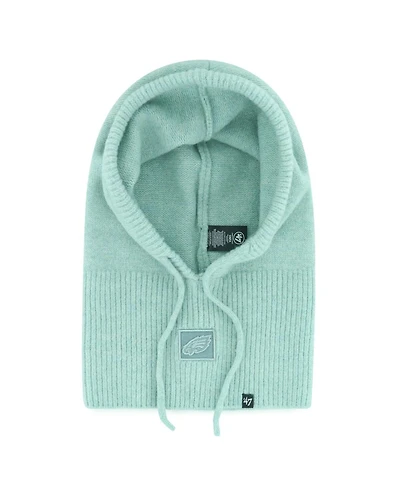 '47 Brand Women's Green Philadelphia Eagles Mellow Knit Snood Hat