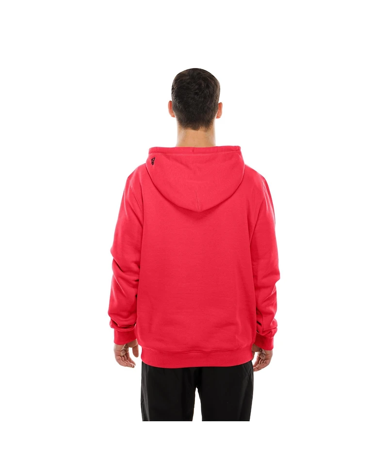 New Era Men's Red Kansas City Chiefs Combine Authentic Local State Throwback Hoodie