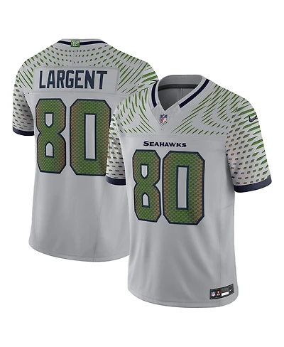 Nike Men's Steve Largent Wolf Gray Seattle Seahawks 2025 Rivalries Collection Retired Player Limited Jersey