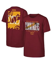 Outerstuff Big Boys and Girls Burgundy Washington Commanders Posterize T-Shirt