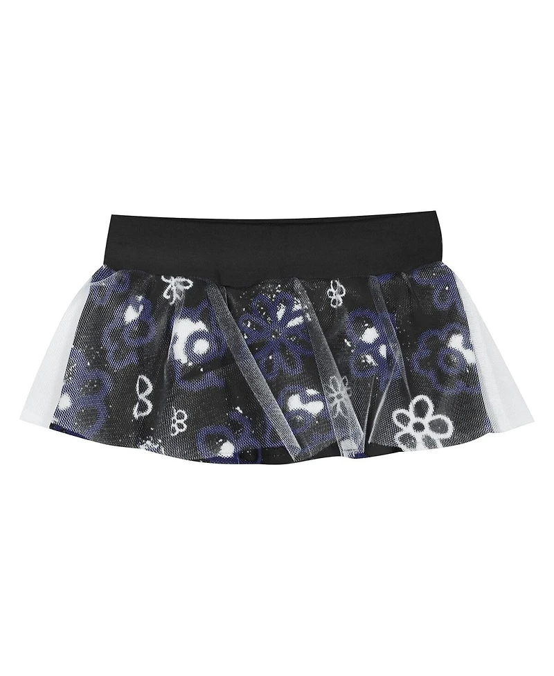 Outerstuff Baby Girls 2-Piece Baltimore Ravens My Team Rocks Bodysuit and Skirt Set