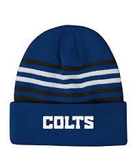Outerstuff Big Boys and Girls Royal Indianapolis Colts Essentials Cuffed Knit Hat