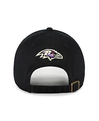 '47 Brand Women's Black Baltimore Ravens Zoey Clean Up Adjustable Hat