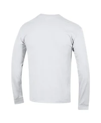 Champion Men's White Alabama Crimson Tide Arch Over Logo 2-Hit Long Sleeve T-Shirt