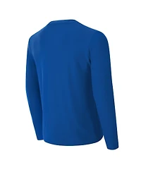 Concepts Sport Men's 2-Piece Royal Indianapolis Colts Chestnut Long Sleeve Top and Pants Set