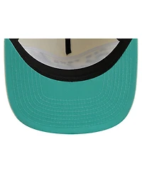 New Era Men's Cream New York Knicks Liberty Golfer Adjustable Hat