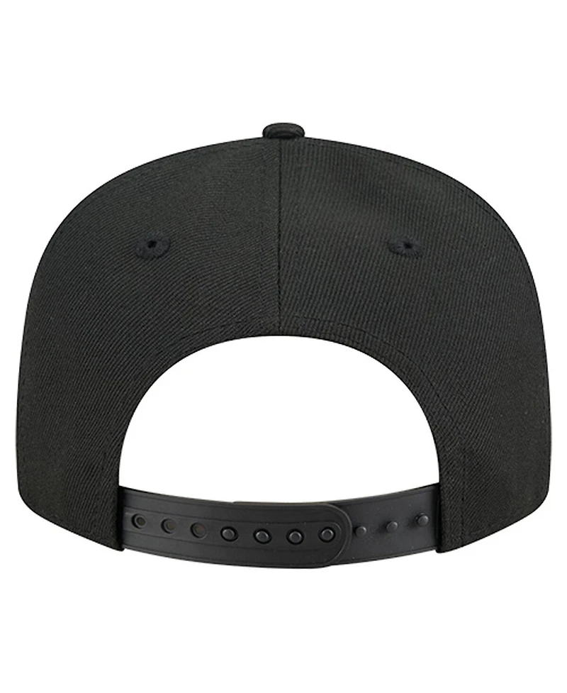 New Era Big Boys and Girls Black New York Rangers 9FIFTY Snapback Hat