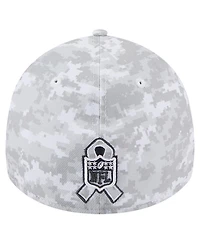 New Era Men's White Philadelphia Eagles 2025 Salute to Service Digital Camo Fan Pack 39THIRTY Flex Hat