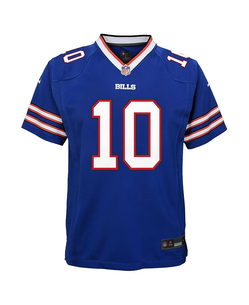 Nike Big Boys and Girls Khalil Shakir Royal Buffalo Bills Team Game Jersey
