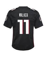 Nike Big Boys and Girls Jalon Walker Black Atlanta Falcons Team Game Jersey