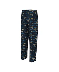 Concepts Sport Men's Black Jacksonville Jaguars Mosaic All Over Print Pants