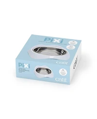 Catit Pixi Dish White w/extra bowl