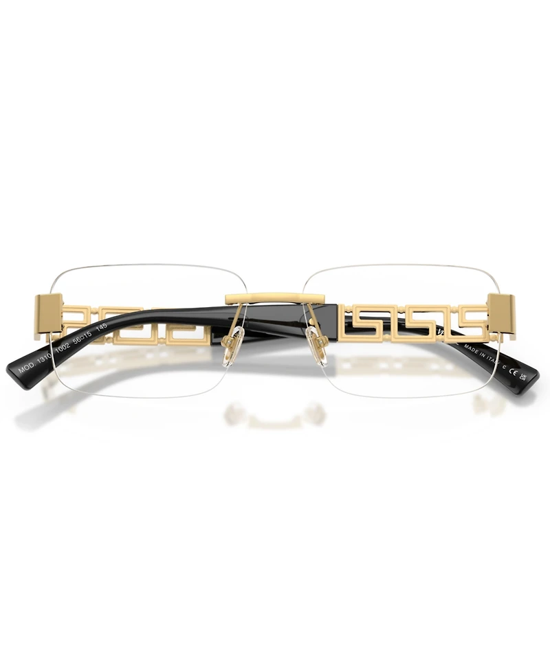 Versace Unisex Square Eyeglasses