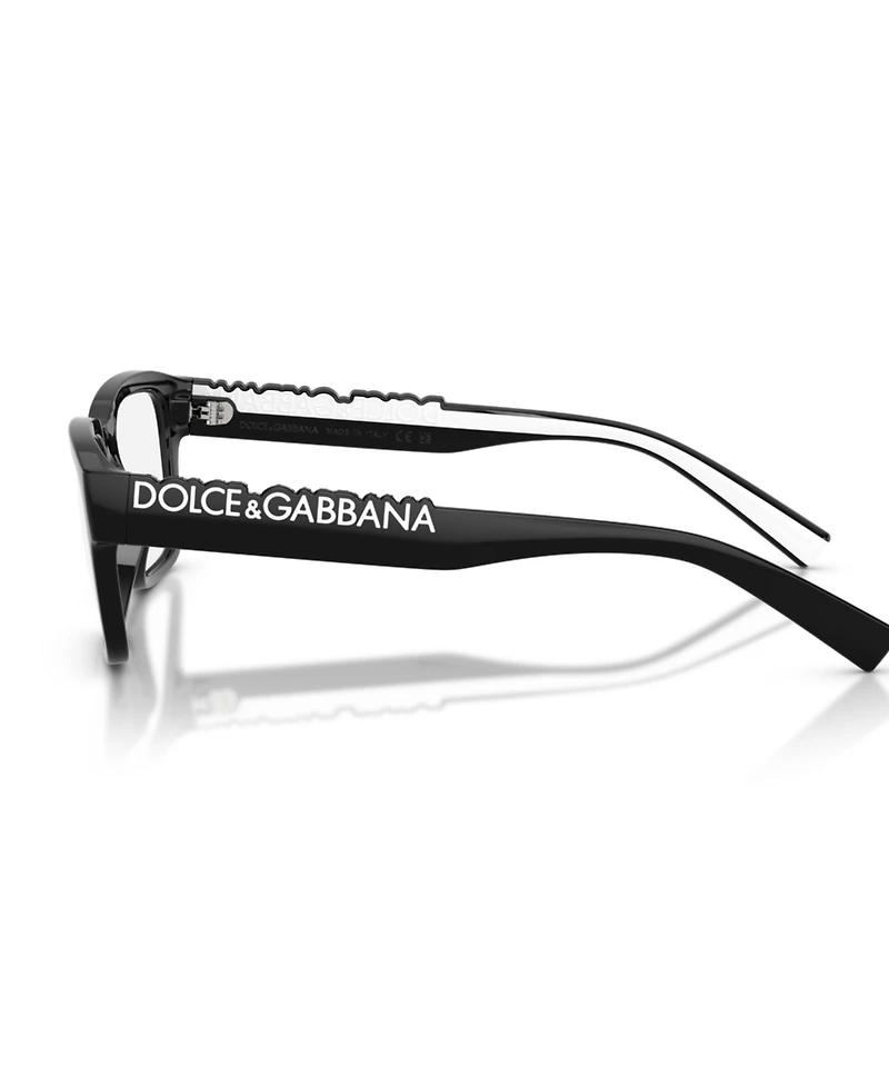 Dolce Gabbana Unisex Square Eyeglasses