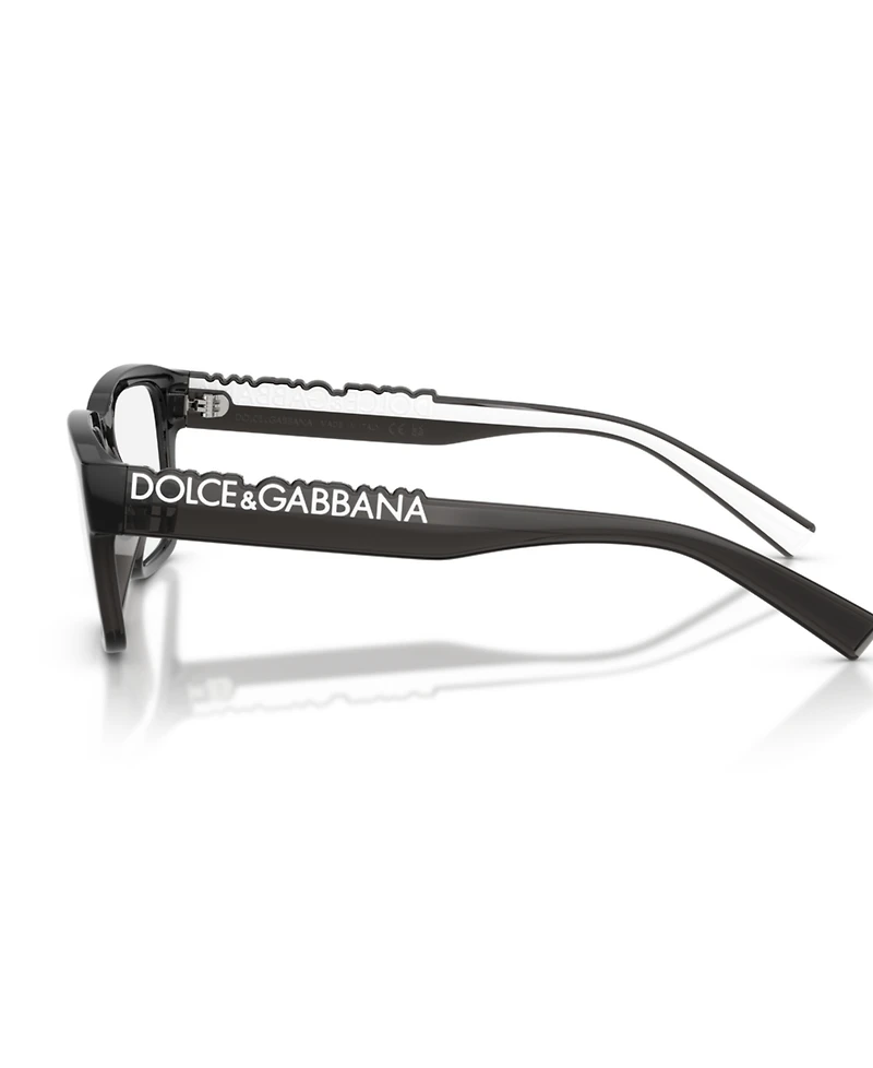 Dolce Gabbana Unisex Square Eyeglasses
