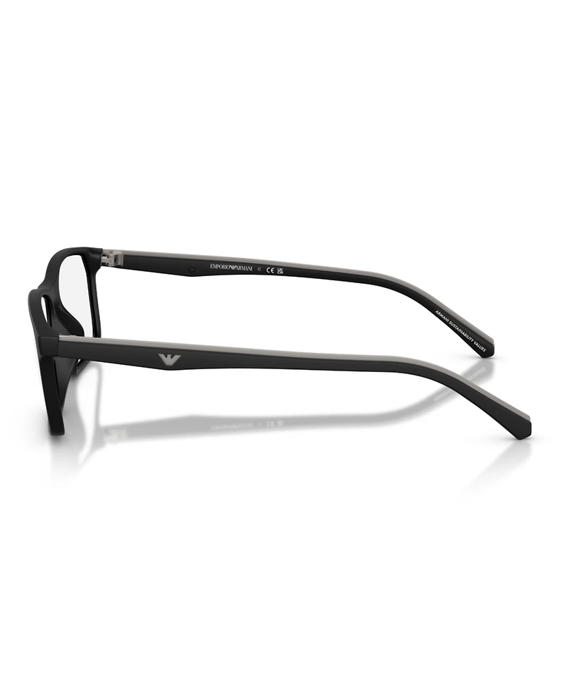 Emporio Armani Men's Square Eyeglasses