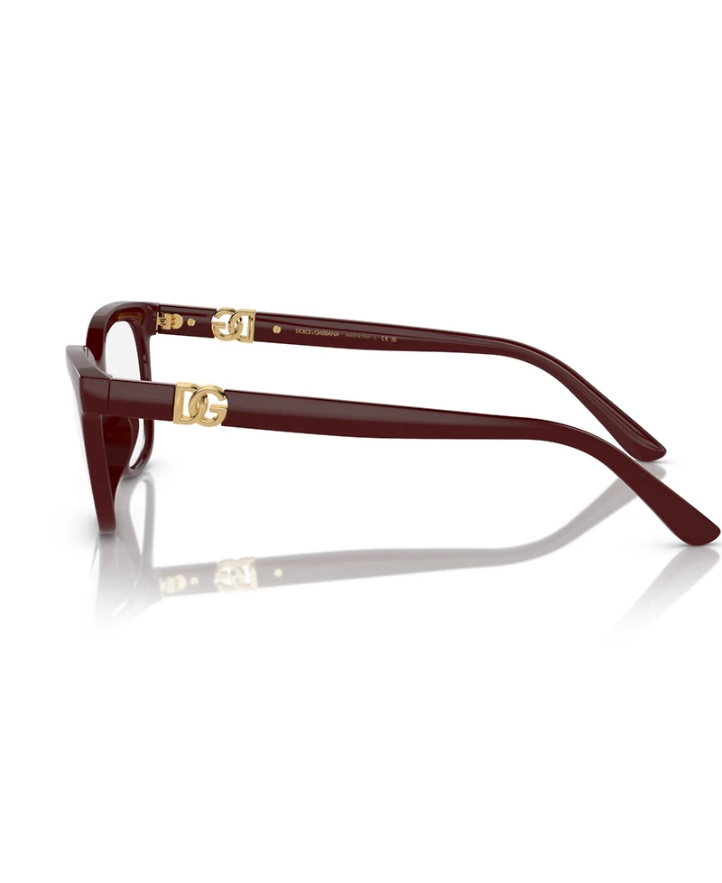 Dolce Gabbana Women's Butterfly Eyeglasses