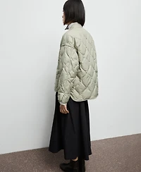 Mango Women's Oversize Quilted Anorak