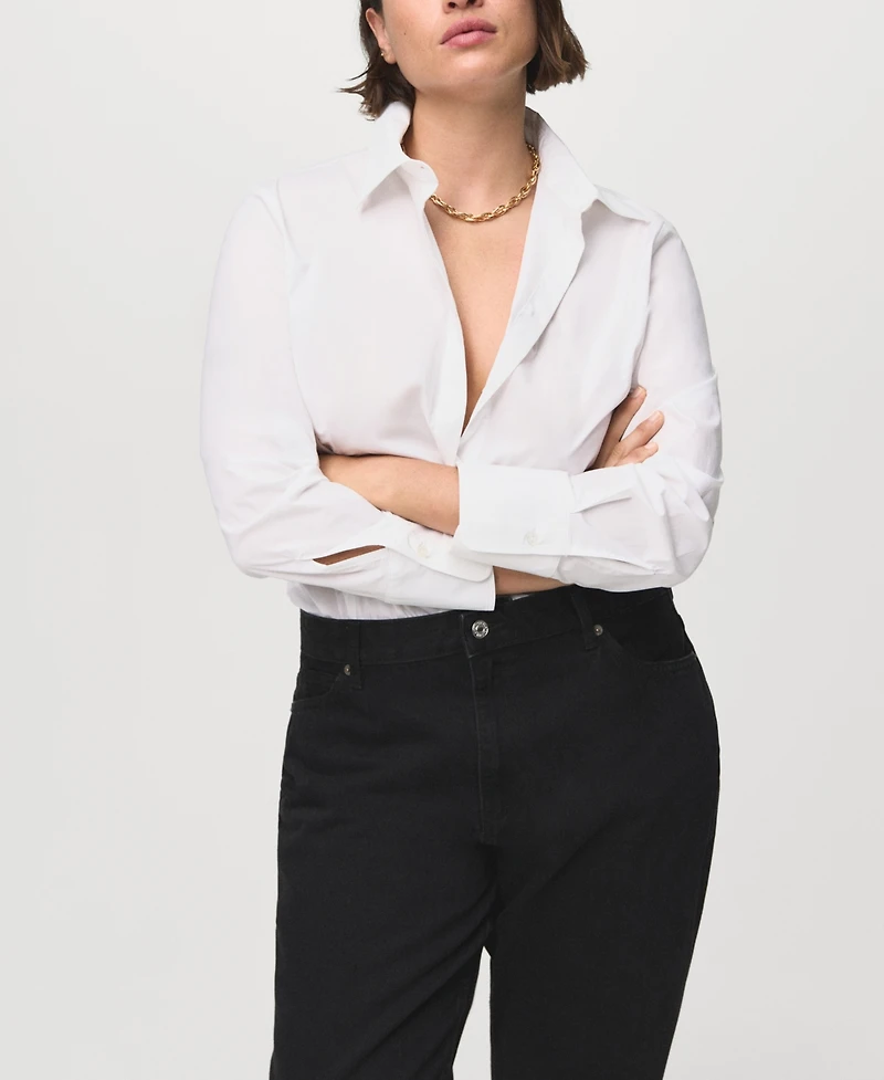 Mango Women's Mom2000 High-Rise Jeans