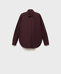 Mango Women's Oversize Poplin Shirt