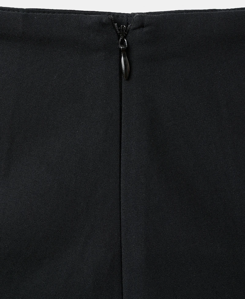 Mango Women's Combined Pleated Skirt