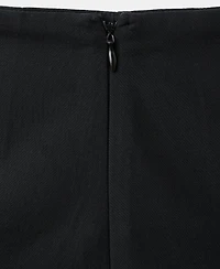 Mango Women's Combined Pleated Skirt