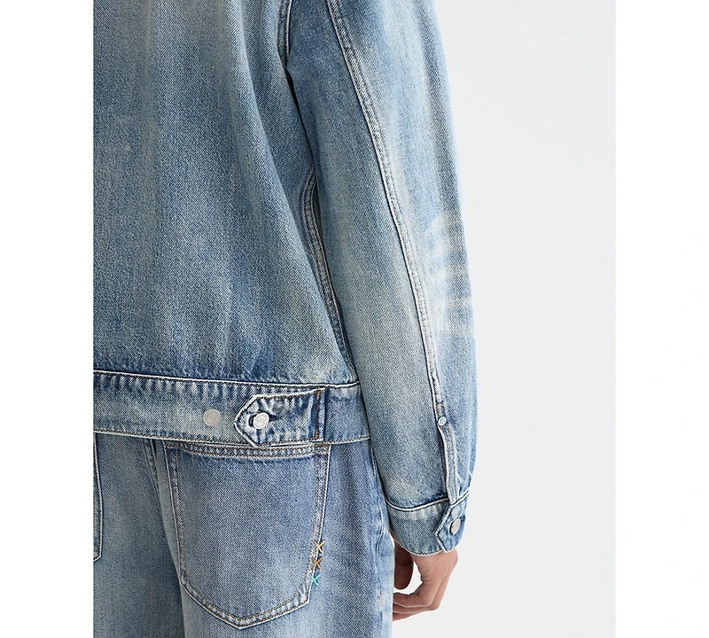 Scotch & Soda Men's Washed Denim Ranch Jacket